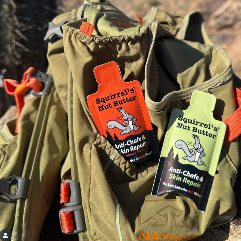 Squirrel's Nut Butter - Anti-Chafe & Skin Repair Original - Adventure Pack 9ml