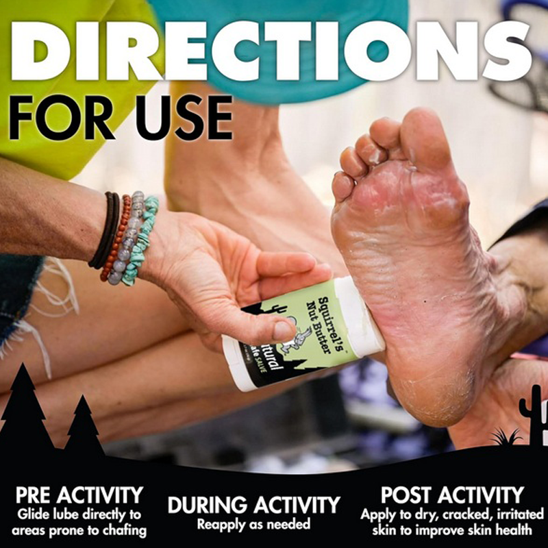 Squirrel's Nut Butter - Anti-Chafe & Skin Repair Original - Adventure Pack 9ml