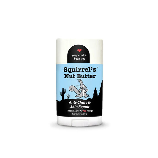 Squirrel's Nut Butter - Anti-Chafe & Skin Repair Stick w/ Peppermint & Tea Tree 1.7oz