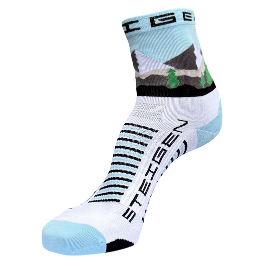 Steigen - 1/2 Length Running Socks - Alpine Ridge