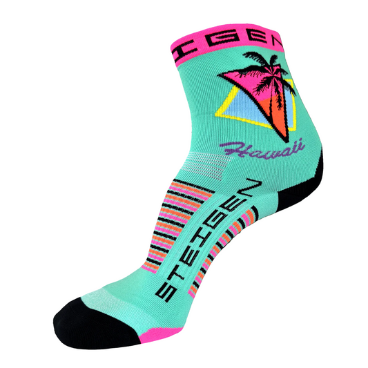 Steigen - 1/2 Length Running Socks - Hawaii