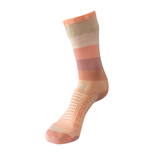 Steigen - 3/4 Length Running Socks - Berry Bloom