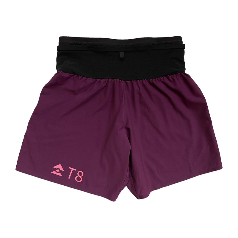 T8 - Sherpa Shorts V2 - Burgundy - Men's