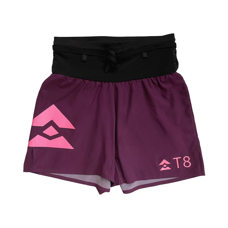 T8 - Sherpa Shorts V2 - Burgundy - Men's