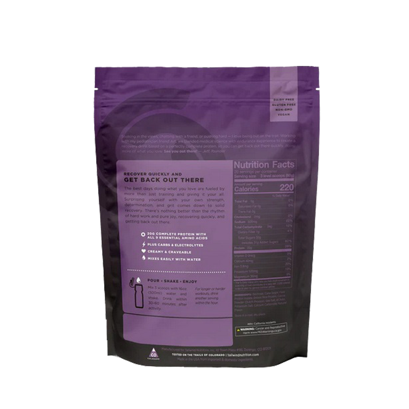 Tailwind Nutrition - Chocolate Recovery Mix - 20-Serving Bag