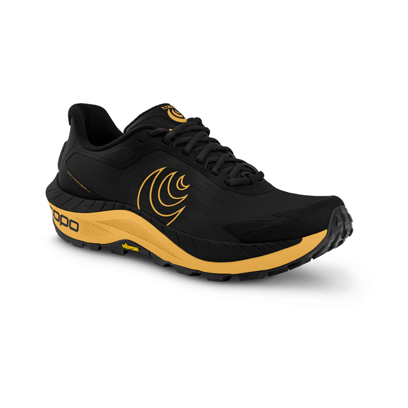 Topo Athletic - MTN Racer 4 - Black/Yellow - Men's