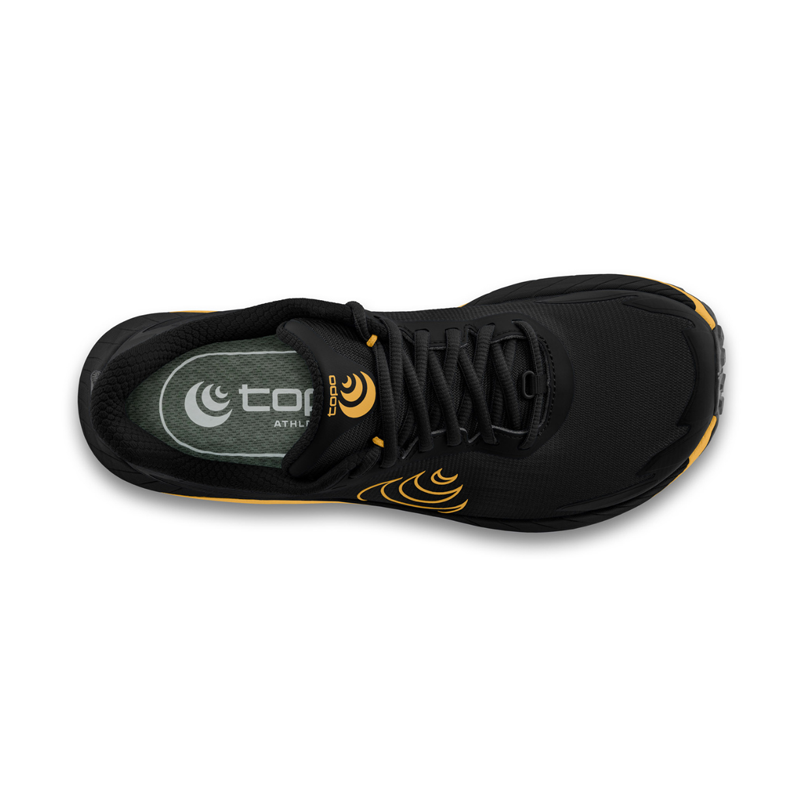 Topo Athletic - MTN Racer 4 - Black/Yellow - Men's