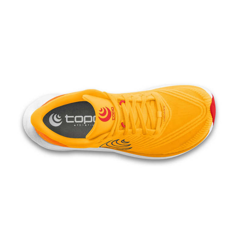 Topo Athletic - Cyclone 3  - Orange/Navy - Men's