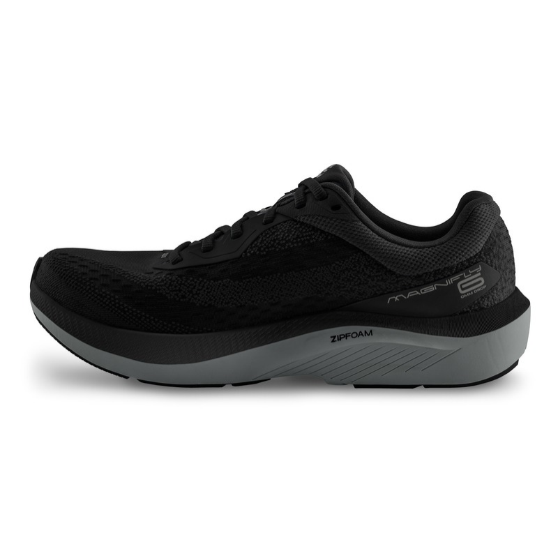 Topo Athletic - Magnifly 6 - Black/Charcoal - Men's