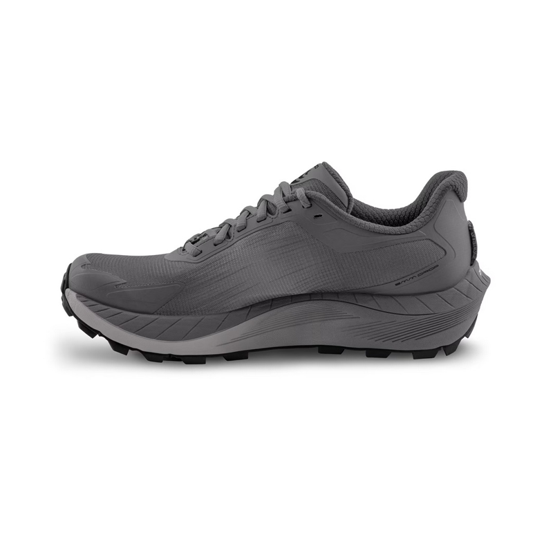 Topo Athletic - MTN Racer 4 - Grey/Lime - Men's