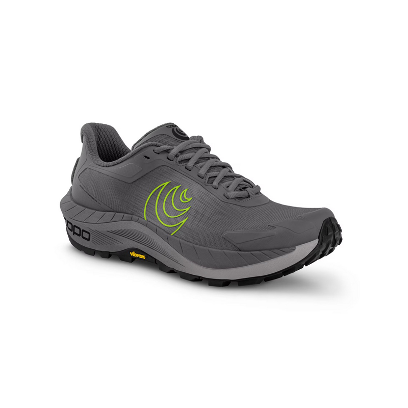 Topo Athletic - MTN Racer 4 - Grey/Lime - Men's