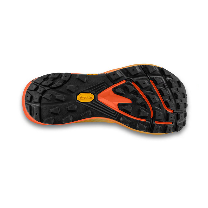 Topo Athletic - MTN Racer 4 - Mango/Black - Men's