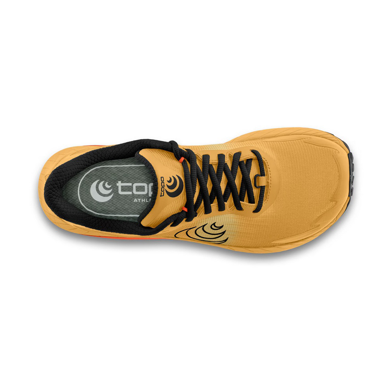 Topo Athletic - MTN Racer 4 - Mango/Black - Men's