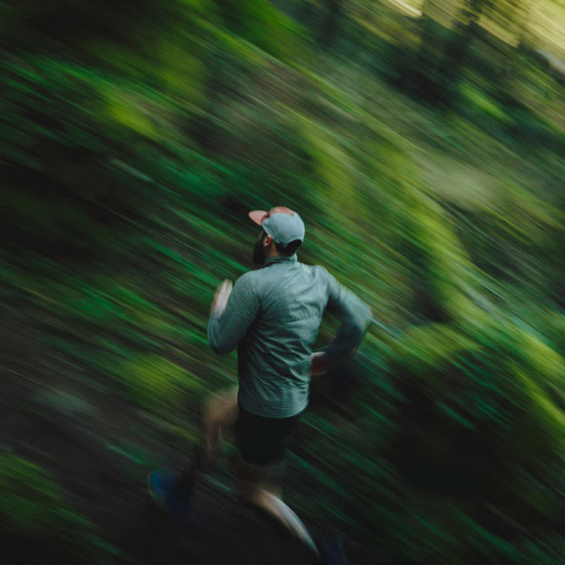 Topo Athletic - MTN Racer 4 - Navy/Orange - Men's