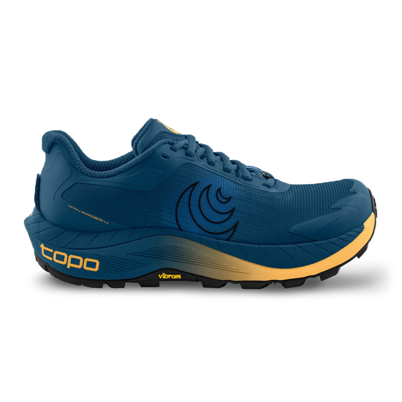 Topo Athletic - MTN Racer 4 - Navy/Orange - Men's