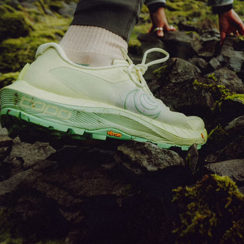 Topo Athletic - MTN Racer 4 - Yellow/Green - Women's