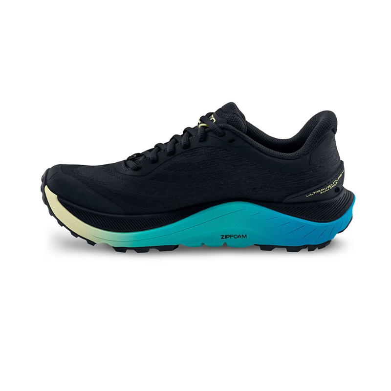 Topo Athletic - Ultraventure 4 - Black/Lime - Women's