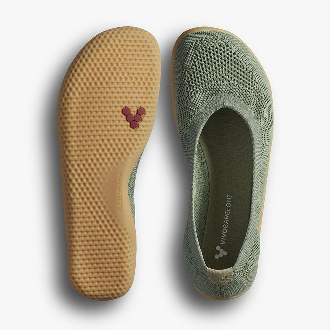 Red Dot Running Company - Vivobarefoot - Asana Yin Ballerina Knit