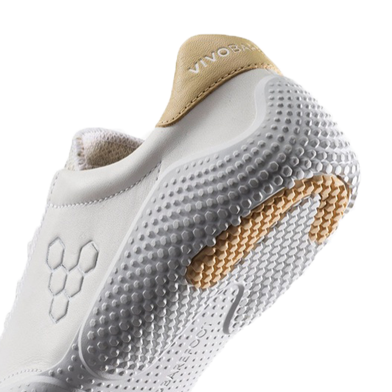 Vivobarefoot - Motus Studio Sneaker Leather - Bright White - Women's