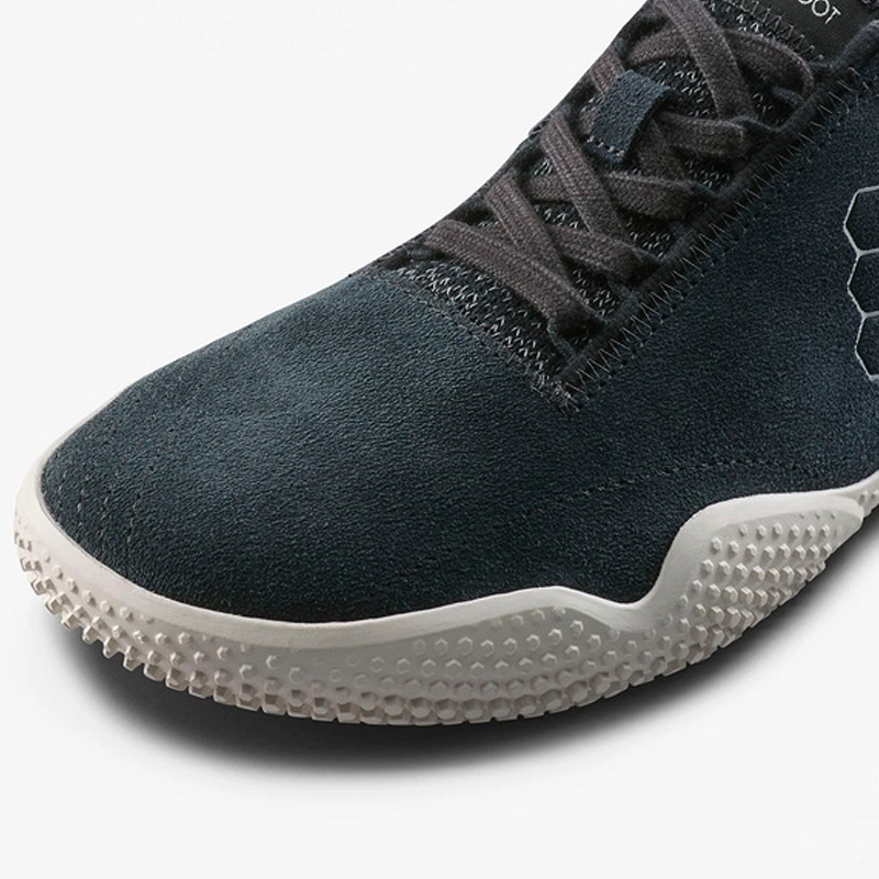 Vivobarefoot - Motus Studio Sneaker Leather - Obsidian/White - Women's