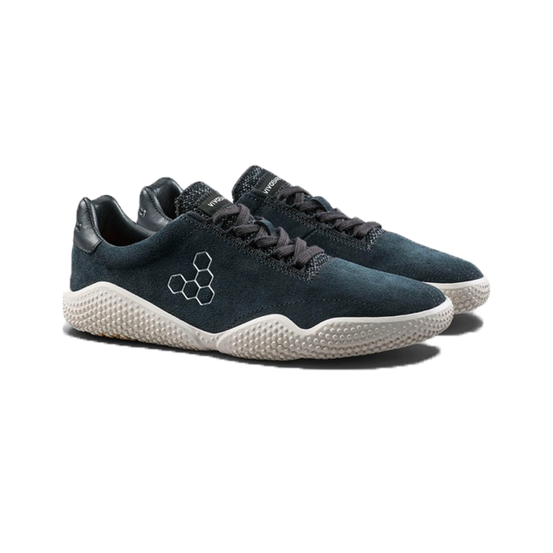 Vivobarefoot - Motus Studio Sneaker Leather - Obsidian/White - Women's