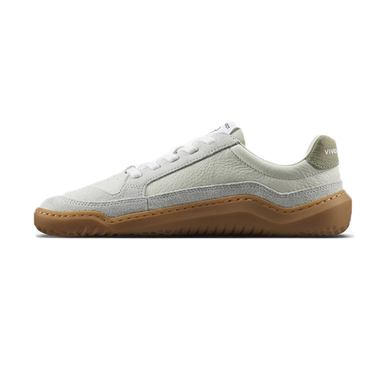 Vivobarefoot - Gobi III Sneaker Leather - Limestone/Dusty Green - Men's