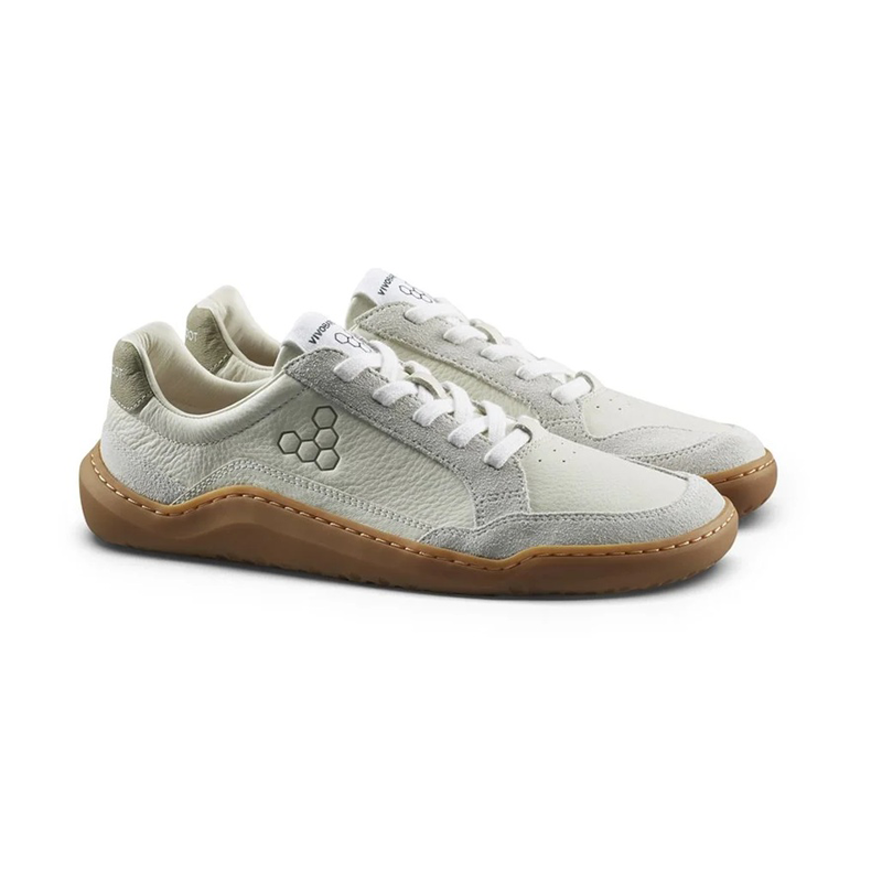 Vivobarefoot - Gobi III Sneaker Leather - Limestone/Dusty Green - Men's