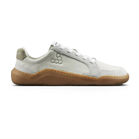 Vivobarefoot - Gobi III Sneaker Leather - Limestone/Dusty Green - Men's