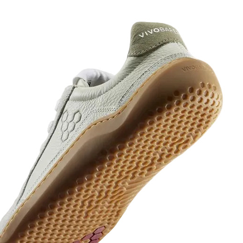 Vivobarefoot - Gobi III Sneaker Leather - Limestone/Dusty Green - Men's
