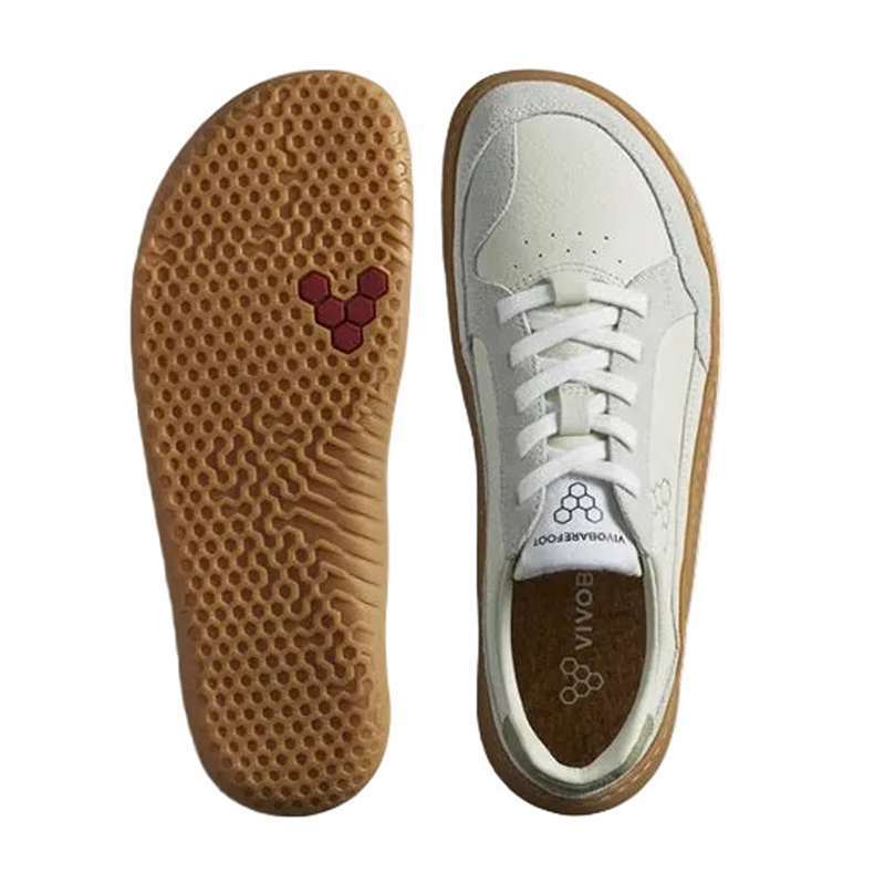 Vivobarefoot - Gobi III Sneaker Leather - Limestone/Dusty Green - Men's