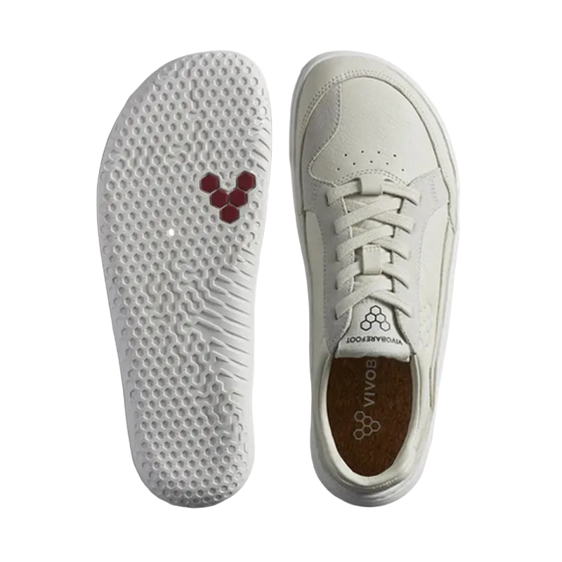Vivobarefoot - Gobi III Sneaker Leather - Limestone - Men's