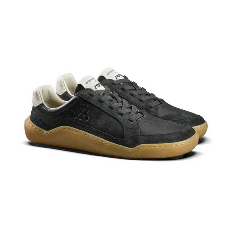 Vivobarefoot - Gobi III Sneaker Leather - Obsidian - Men's