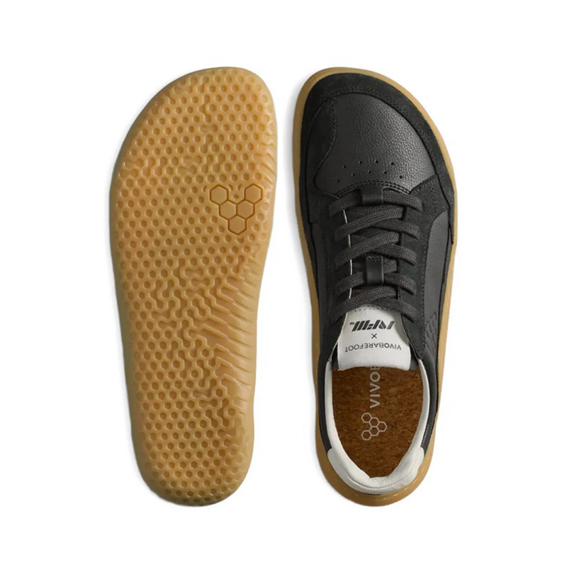 Vivobarefoot - Gobi III Sneaker Leather - Obsidian - Men's