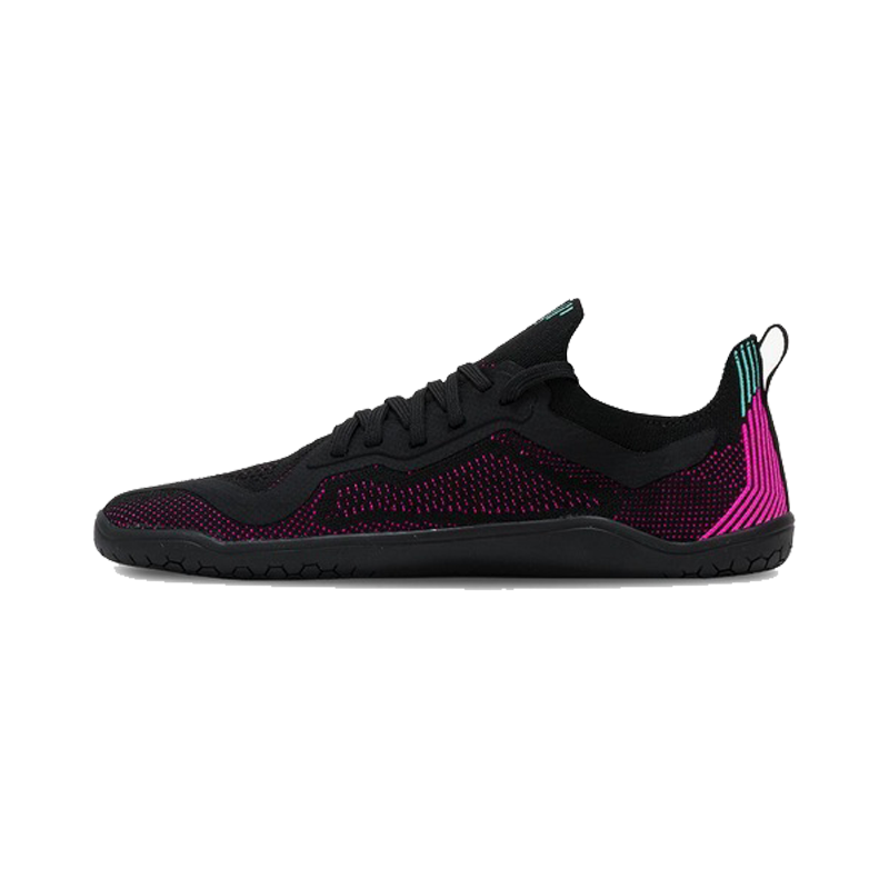 Vivobarefoot - Primus Lite Knit - Obsidian / Vibrant Pink - Women's