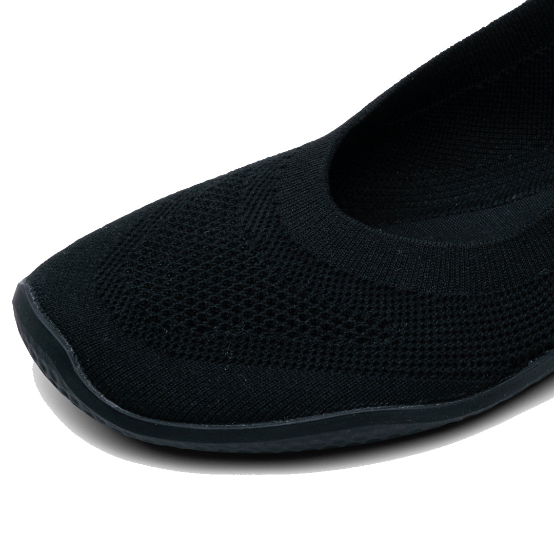 Vivobarefoot - Asana Yin Ballerina Knit - Obsidian - Women's