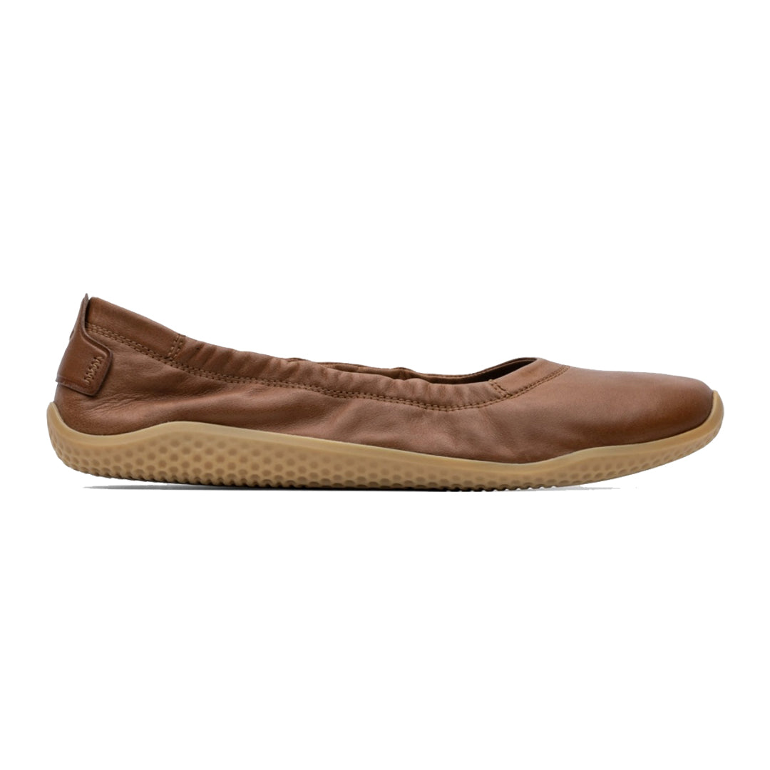 Vivobarefoot - Asana Yin Ballerina Leather - Tan - Women's