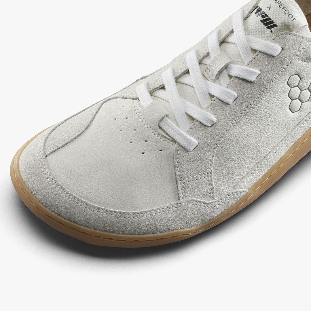 Vivobarefoot - Gobi II Sneaker Premium Leather - Limestone/Dusty Green - Women's