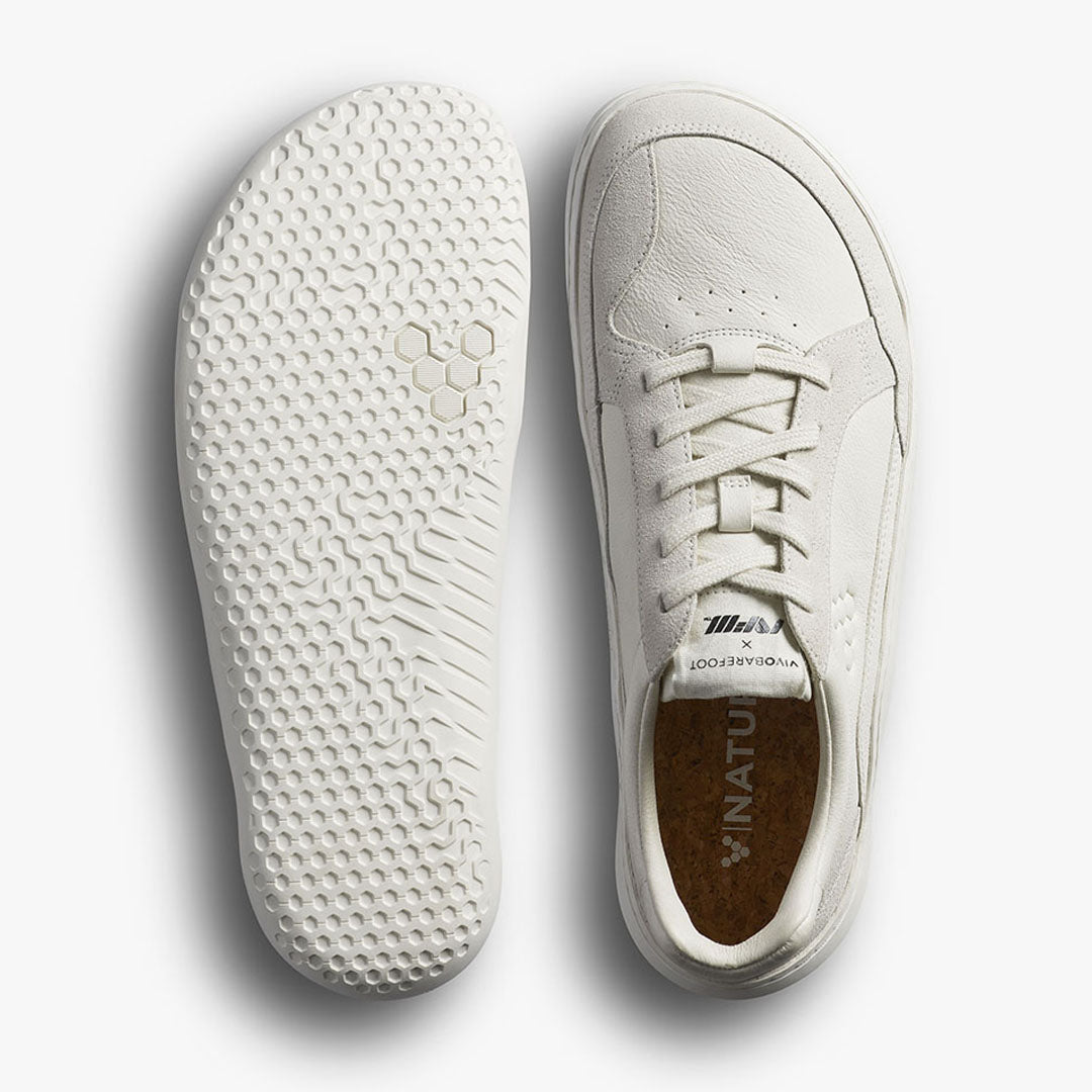 Vivobarefoot - Gobi II Sneaker Premium Leather - Limestone - Women's
