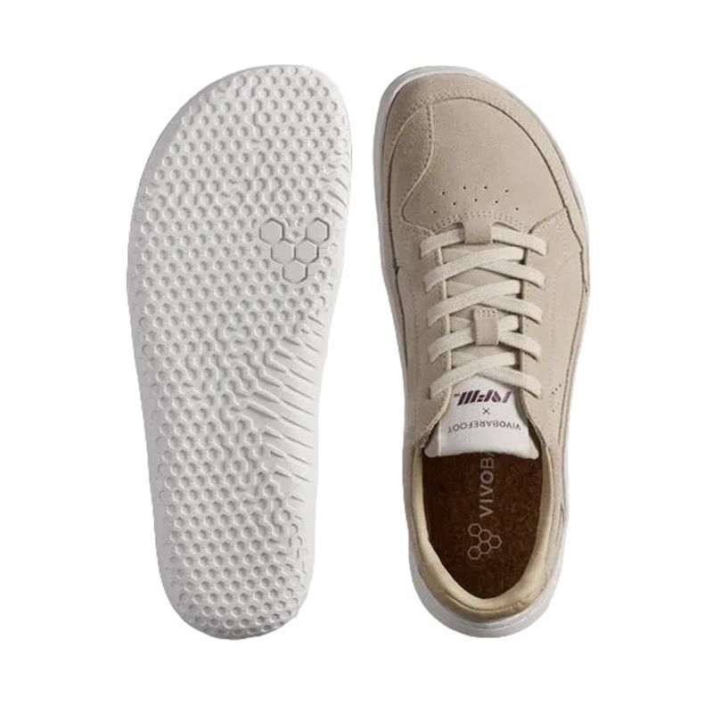 Vivobarefoot - Gobi II Sneaker Premium Leather - Sand/Fig - Men's