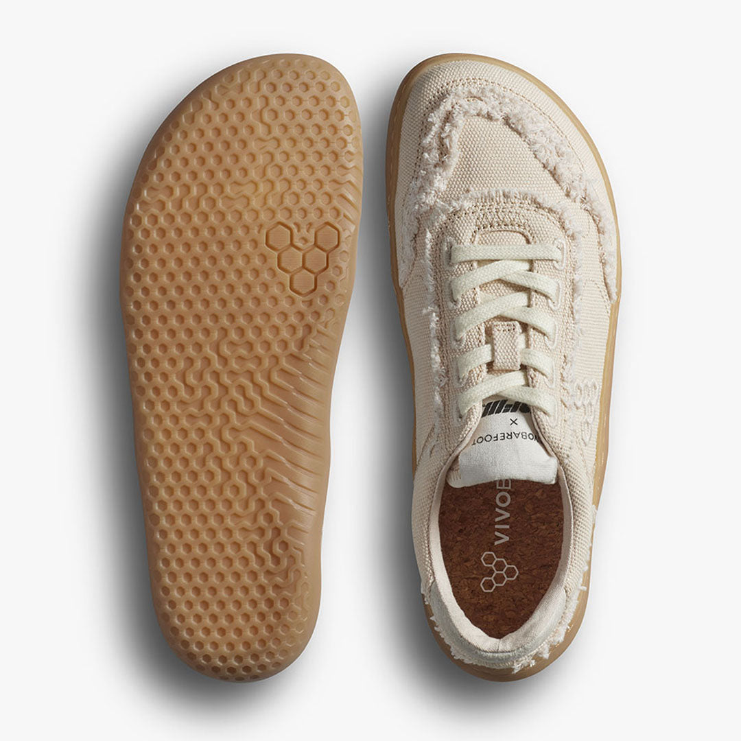 Vivobarefoot - Gobi Sneaker Canvas - Rose - Women's