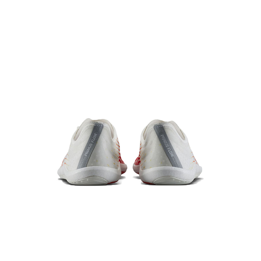 Vivobarefoot - Primus Flow - Bright White/ Neon Orange - Women's