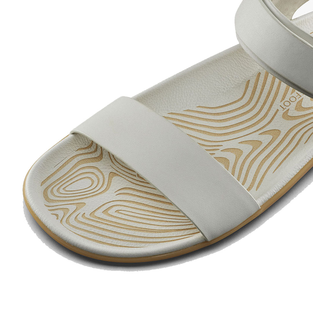 Vivobarefoot - Sensus Yin Sandal - Vaporous Grey Leather - Women's