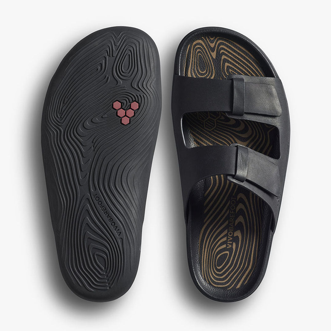 Vivobarefoot - Sensus Yin Slide - Obsidian - Women's
