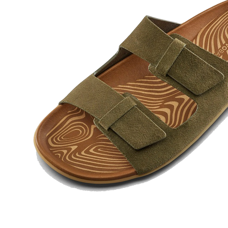 Vivobarefoot - Sensus Yin Slide - Dark Olive - Women's