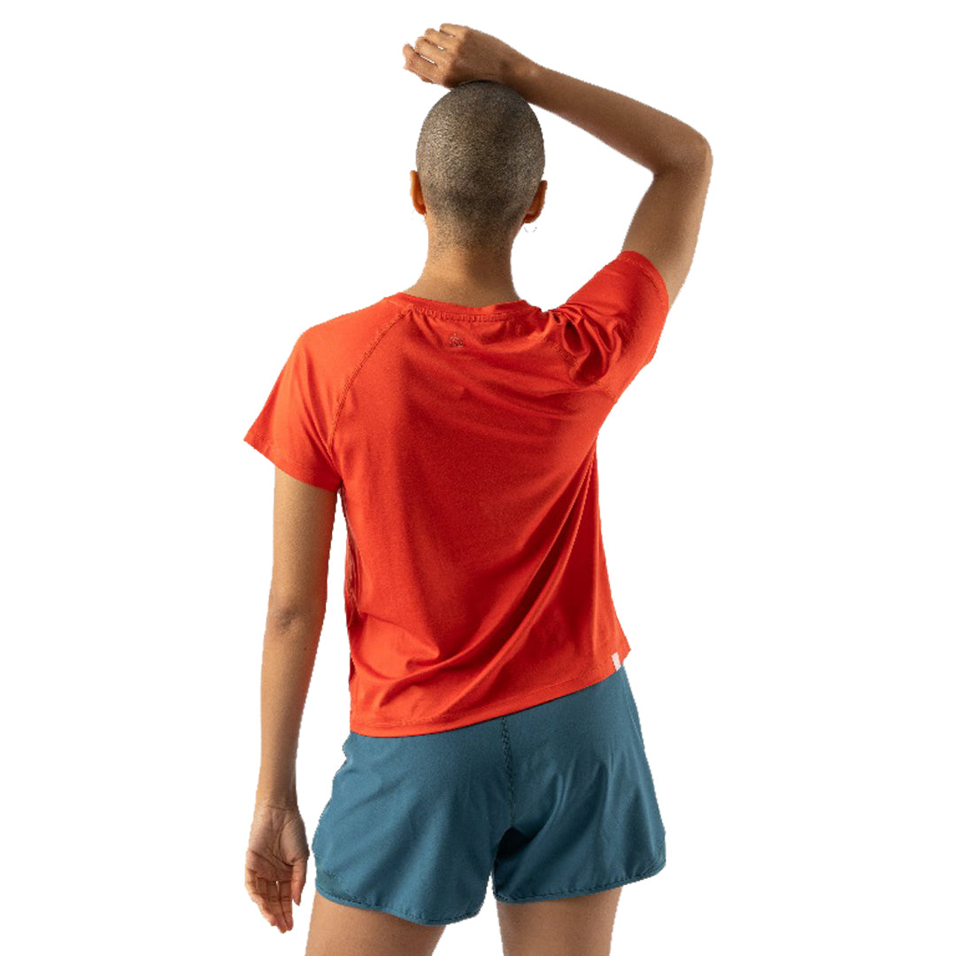 rabbit - EZ Tee Cropped - Grenadine - Women's