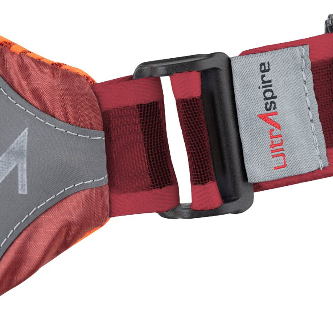 UltrAspire - Plexus Low-Profile Waist Pack - Burgundy/Cherry Tomato - 4L