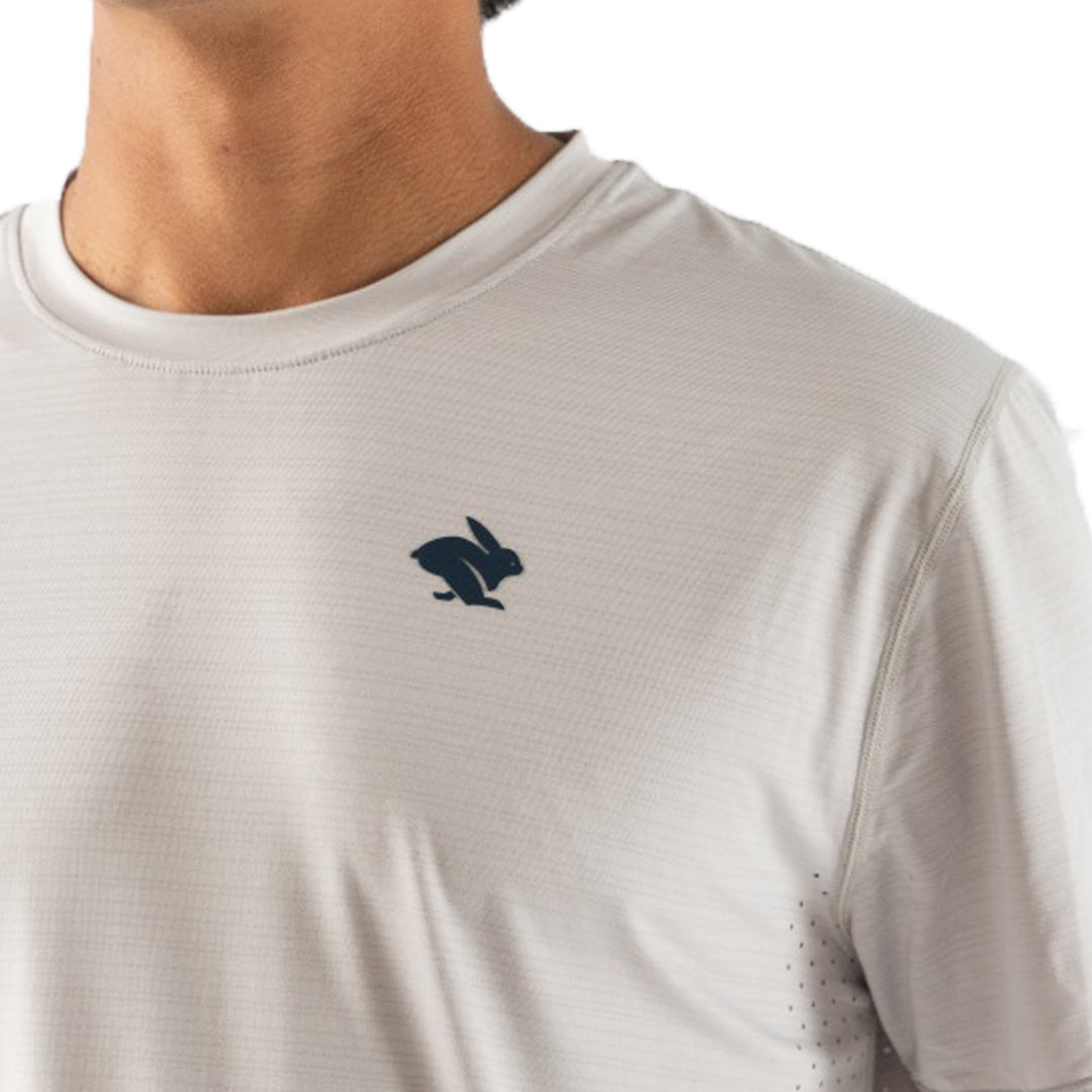 rabbit - UPF Tee SS - Quiet Grey - Men's