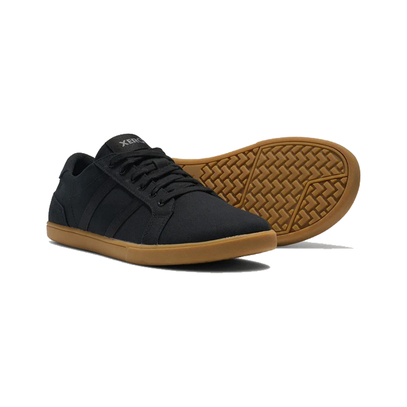 Xero Shoes - Dillon Canvas - Black/Gum - Men's