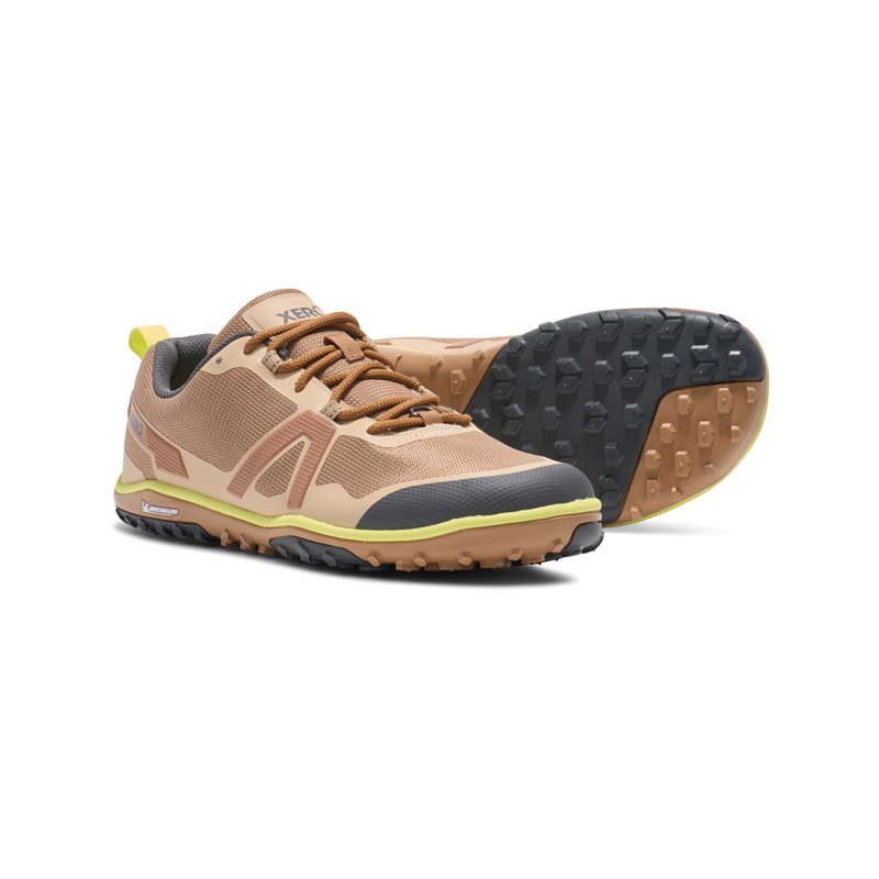 Xero Shoes - Scrambler Low EV - Dark Irish Cream/Sunny Lime - Men's
