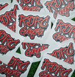 RDRC - Gangsta Sticker